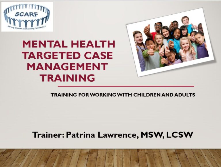Introduction to Mental Health Targeted Case Management